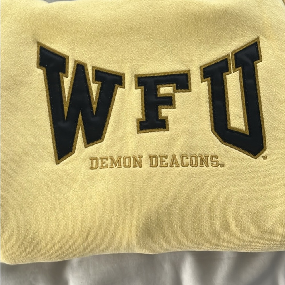 Russell Athletic Yellow WFU Sweatshirt